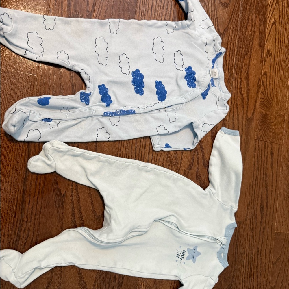 Baby boy footies- nordstrom baby and tales and stories
